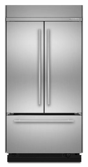 Jennair JF42SEFXDB 42" Euro-Style Built-In French Door Bottom Mount Refrigerator
