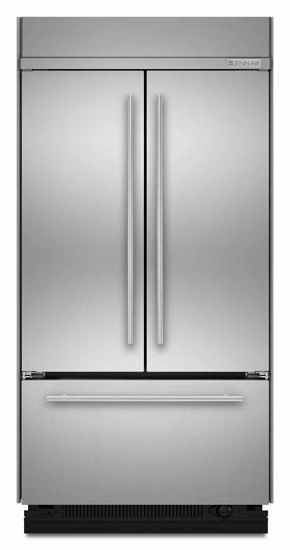 Jennair JF42SEFXDB 42" Euro-Style Built-In French Door Bottom Mount Refrigerator