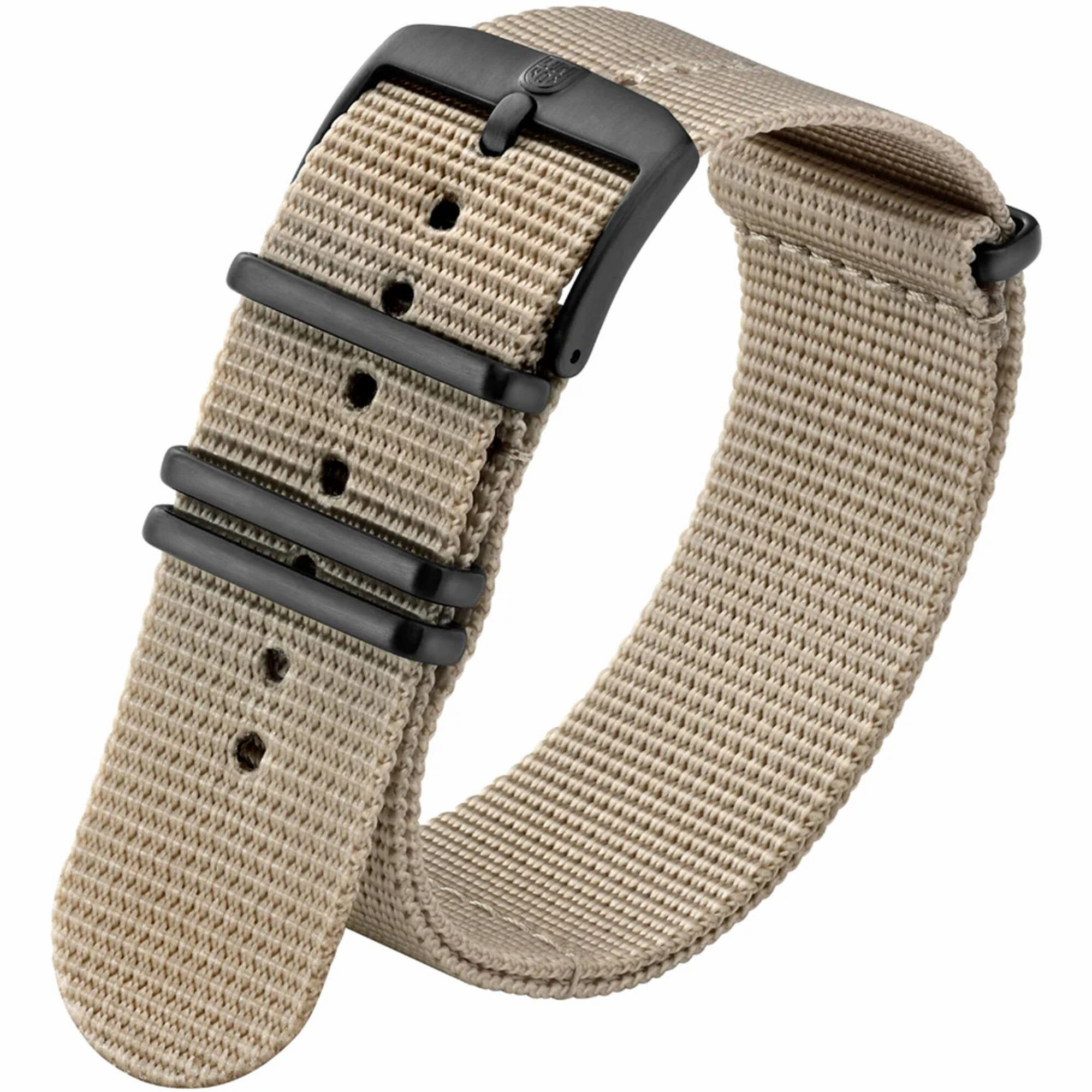 Luminox Men's Quartz Watch - Sea Turtle Giant 0320 Series Black Nylon Strap | 0333 Set