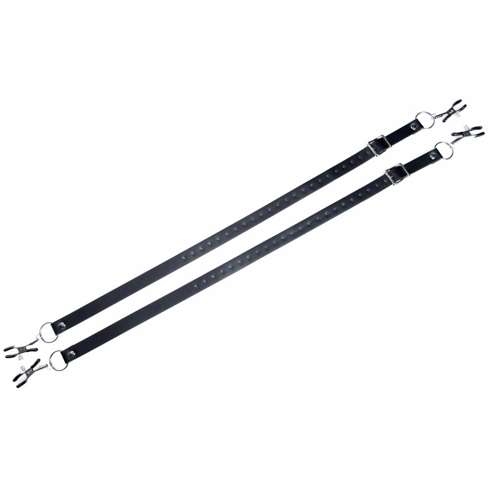 Master Series Spread Labia Spreader Straps With Clamps