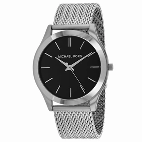 Michael Kors MK8606 Mens Silm Runway - Black