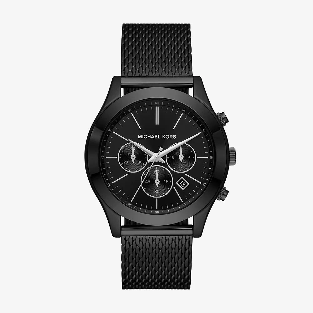 Michael Kors MK9060 Men's Quartz Black Stainless Steel Black Dial