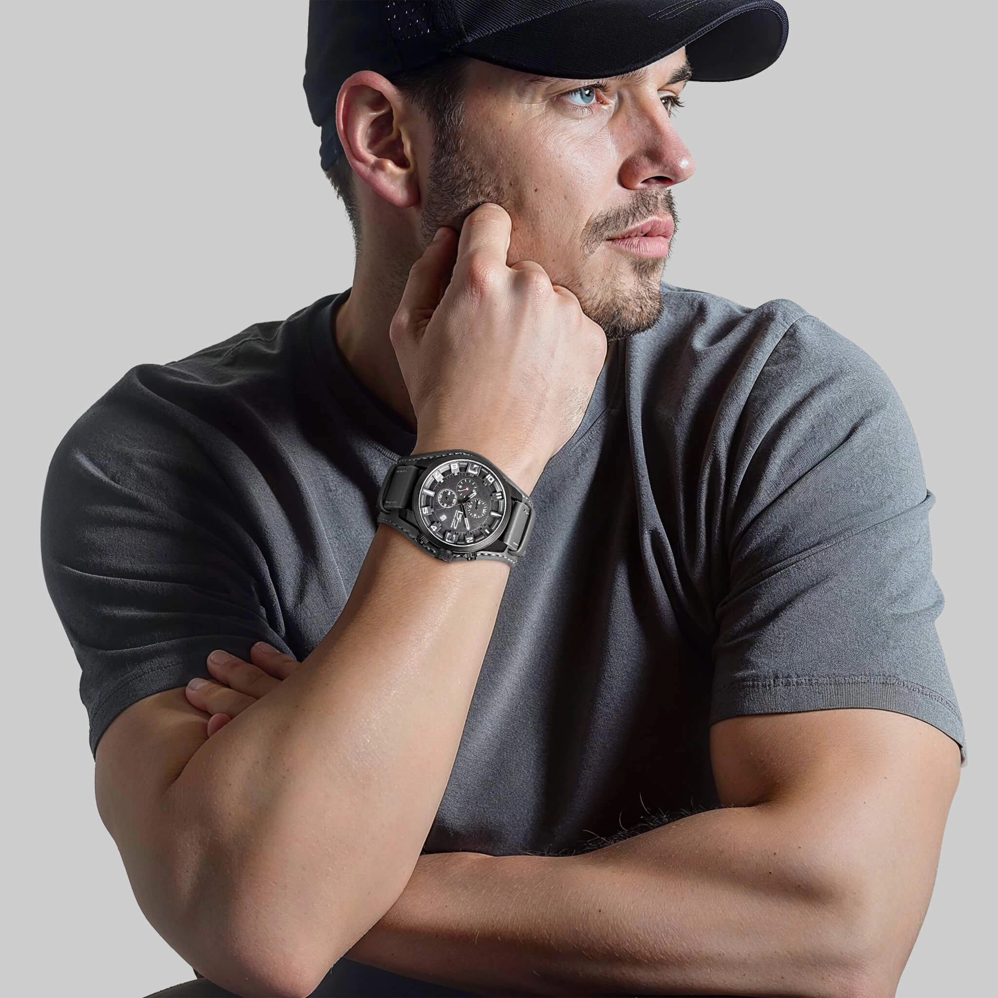 Mirimar Black Men's Watch