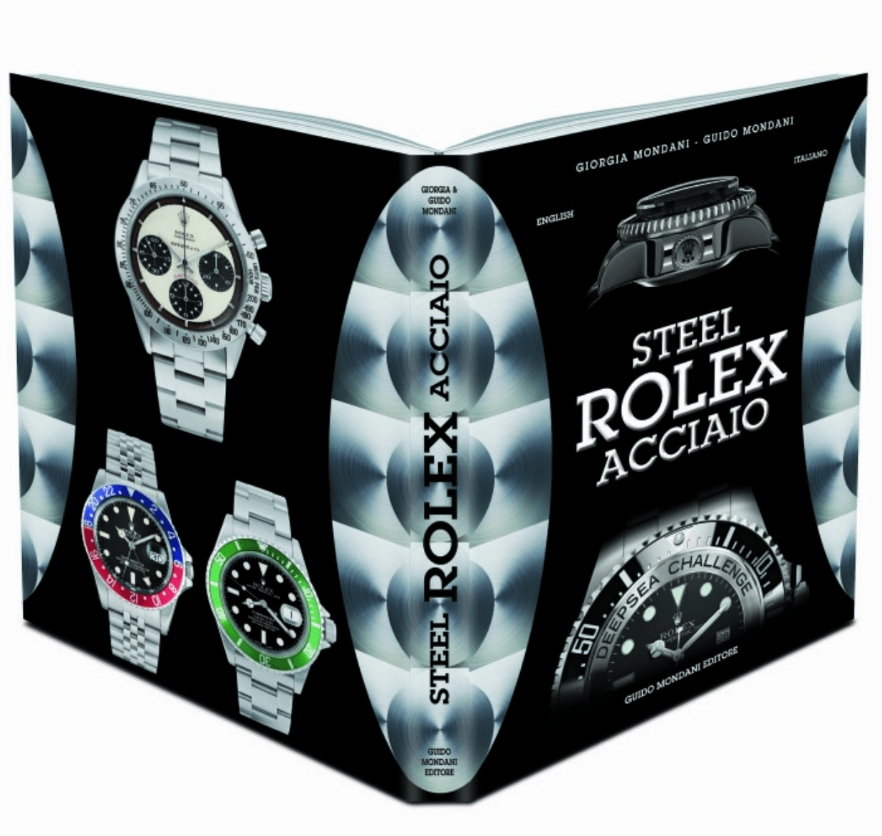 Mondani Rolex Book Steel Rolex Acciaio
