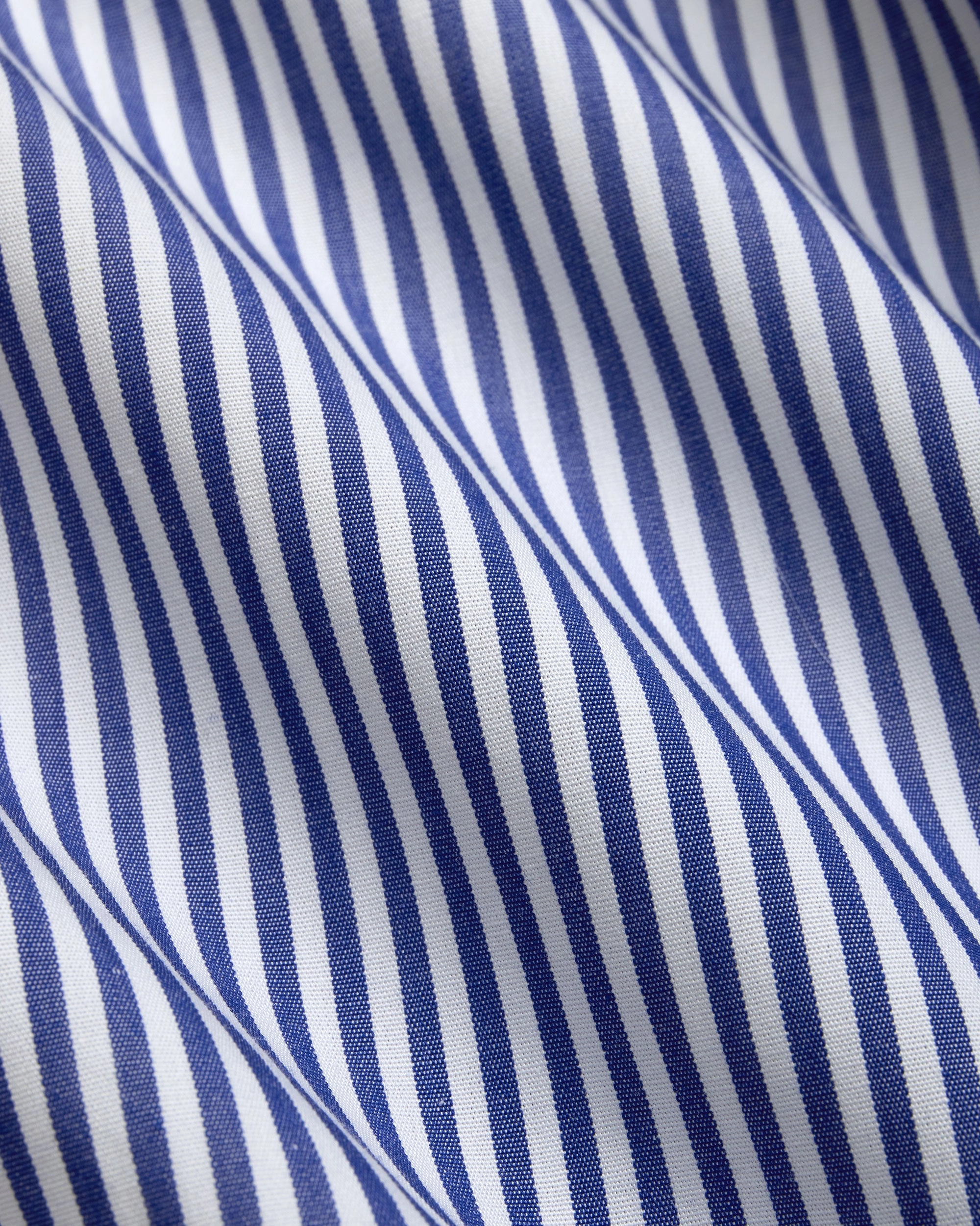 NAVY BENGAL STRIPE BUTTON DOWN DRESS SHIRT