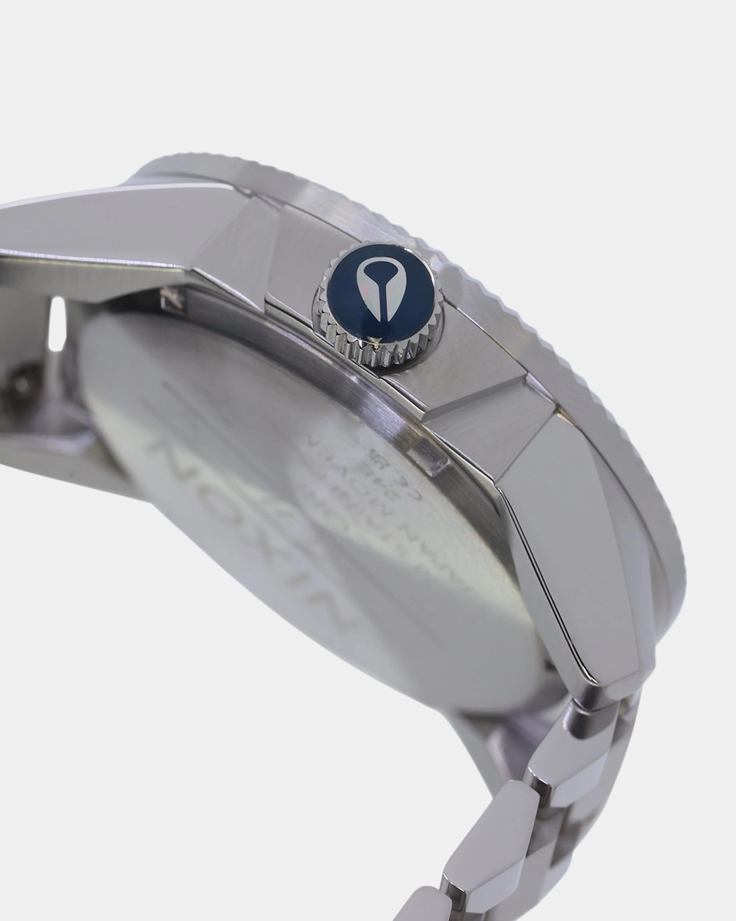 Nixon Corporal Stainless Steel Watch Silver/Indigo