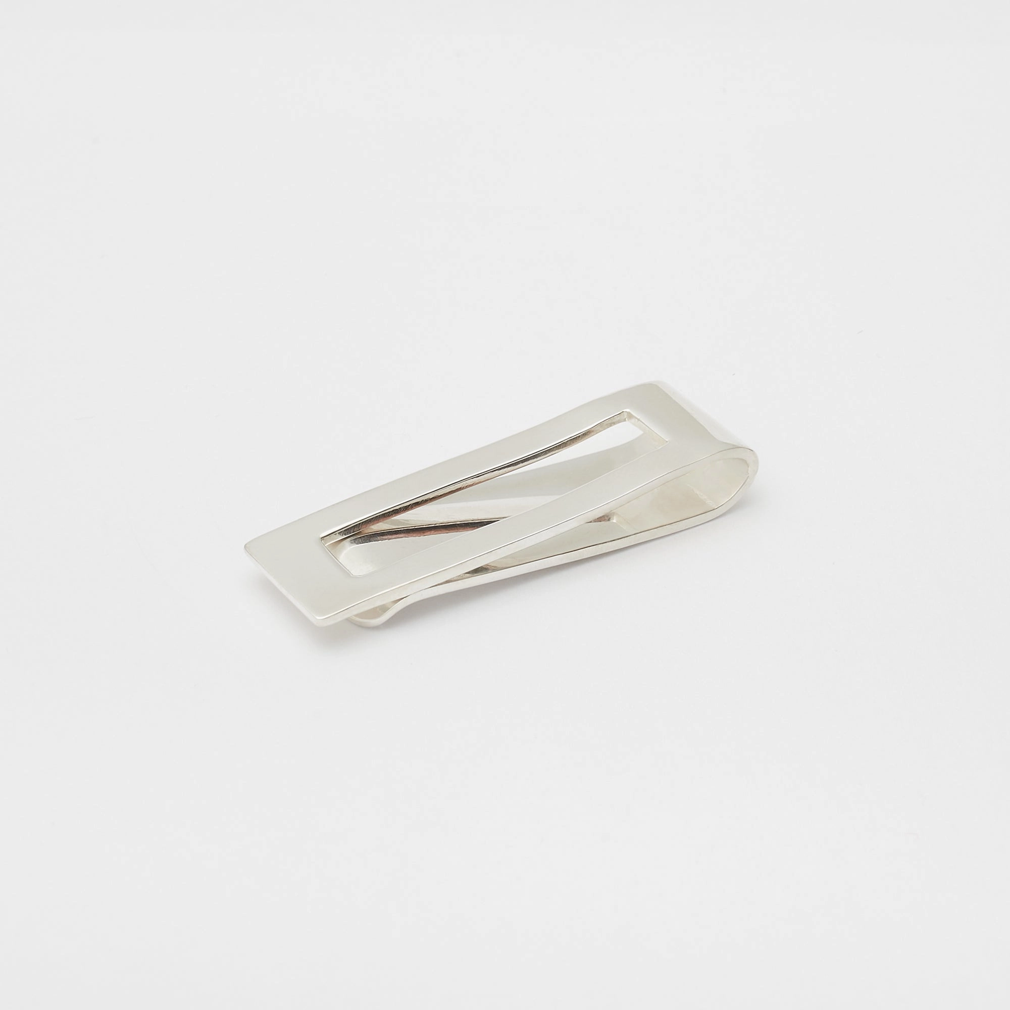 Open Money Clip in Silver