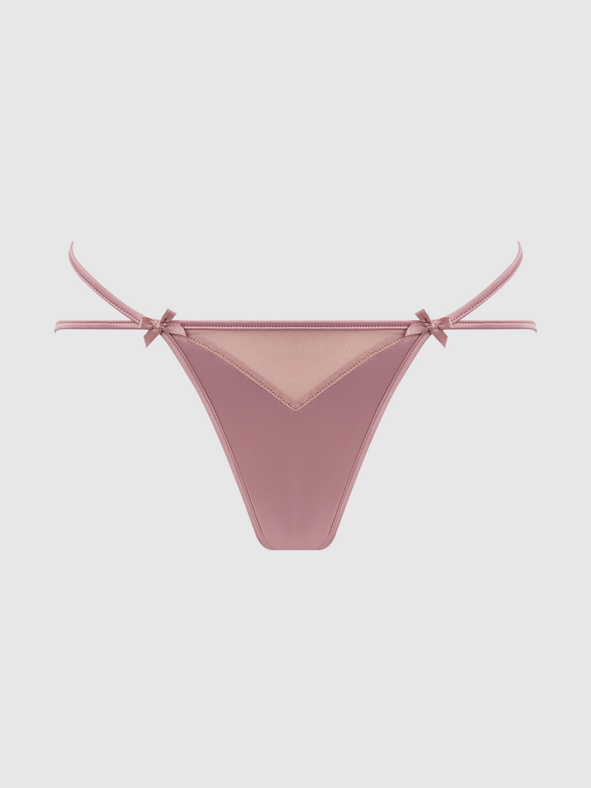 Petra Satin Caged Backless Hipster