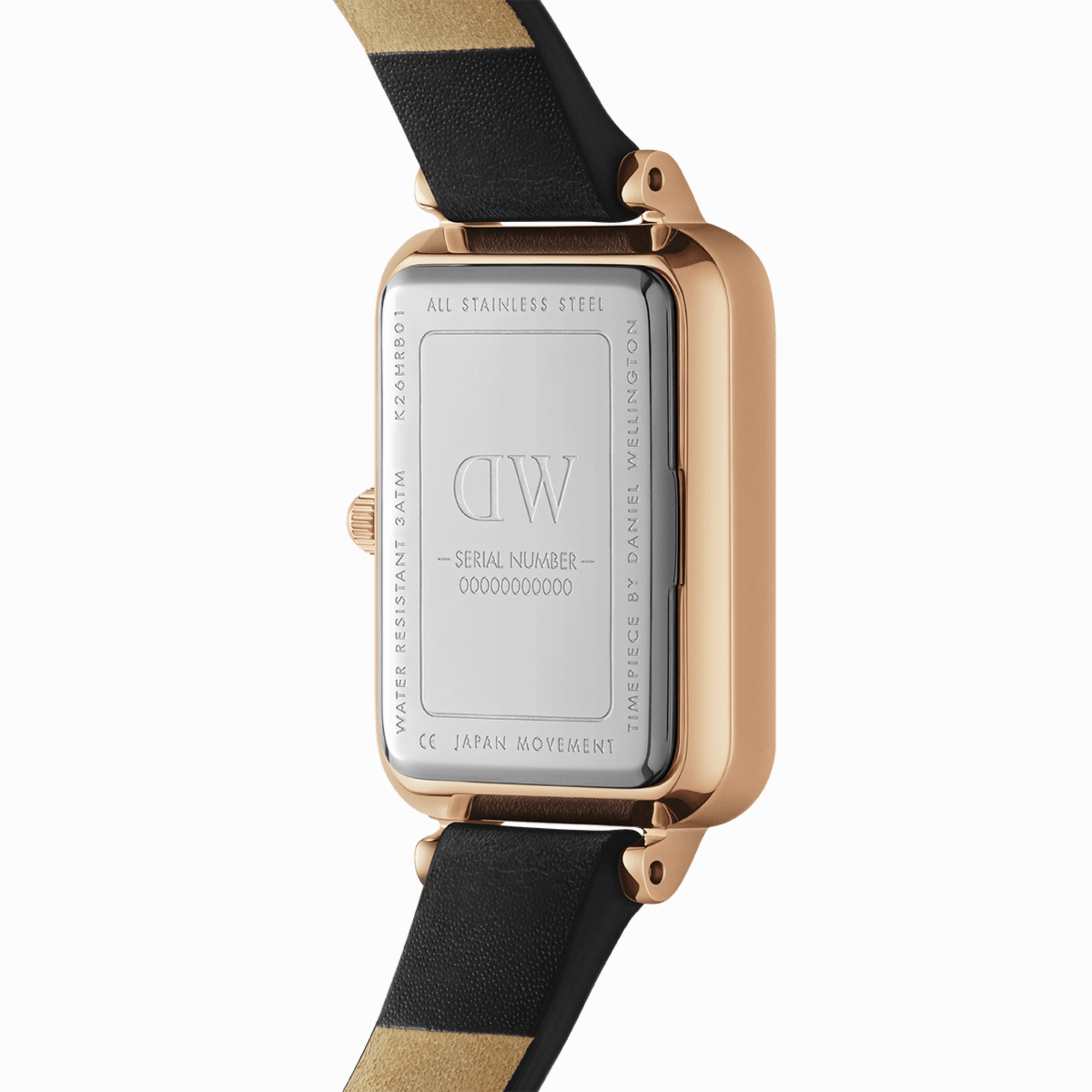 Quadro Pressed Sheffield Emerald Rose Gold