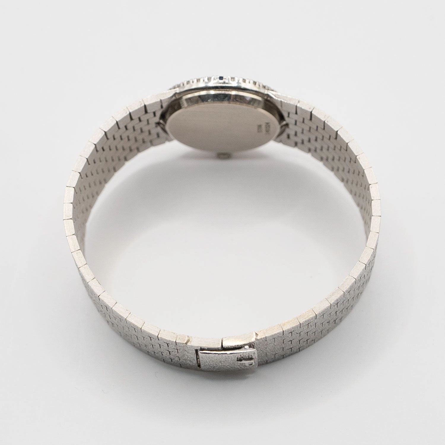 Rare Lapis Dial White Gold Diamond Bezel
