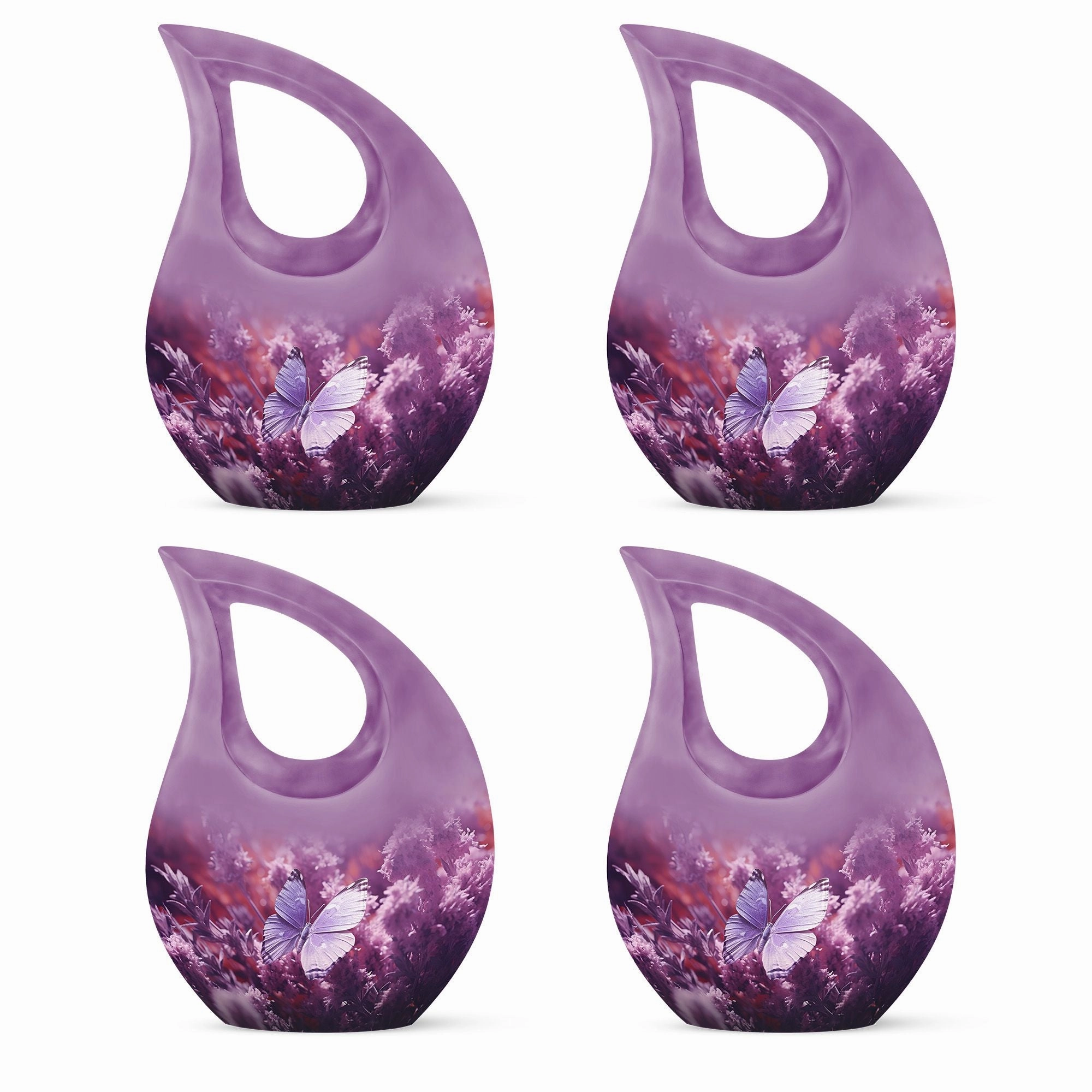 Refined Butterfly Sanctuary Memorial Urn for Cherished Ashes