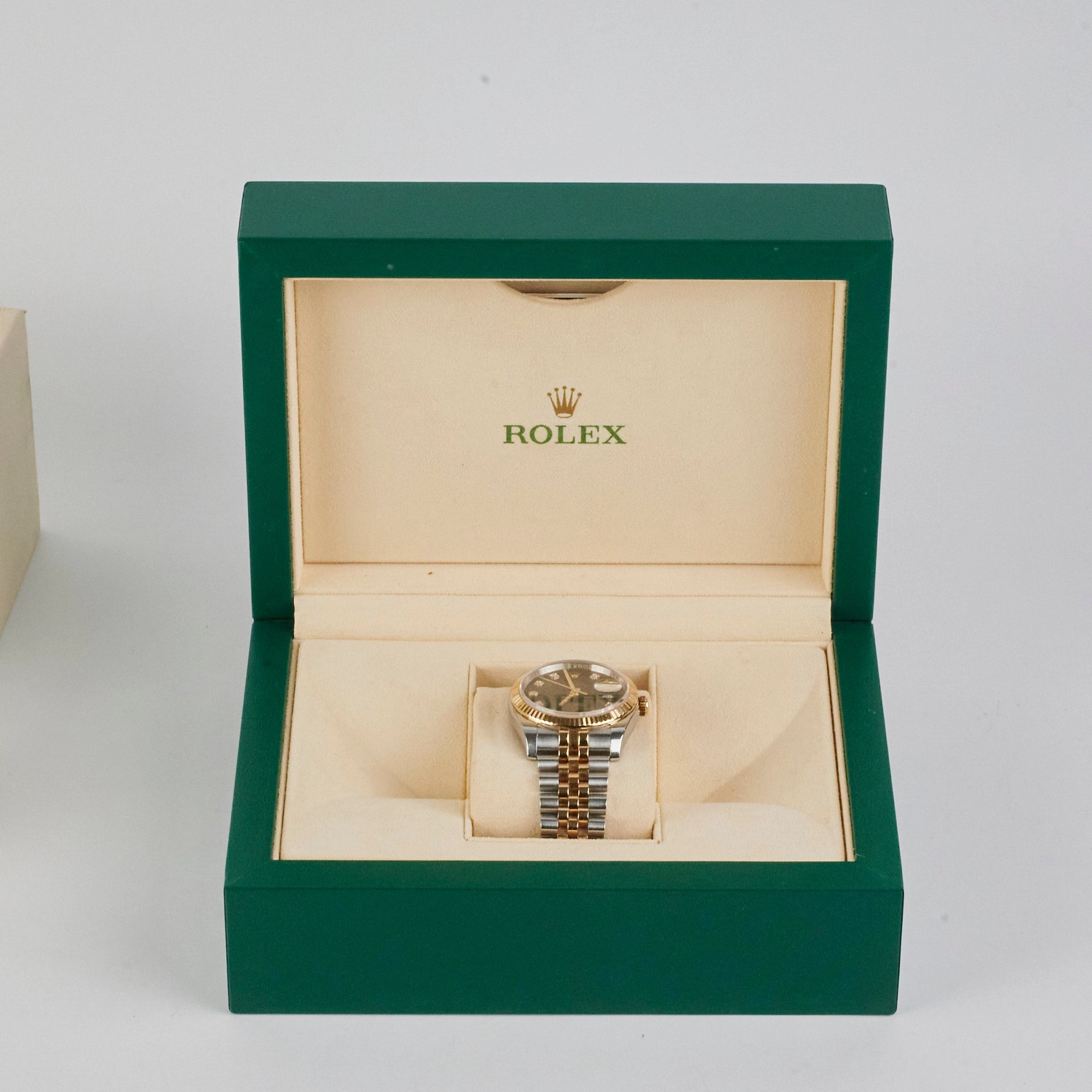 Rolex 36mm Datejust Two Toned with Diamonds Black - 116233