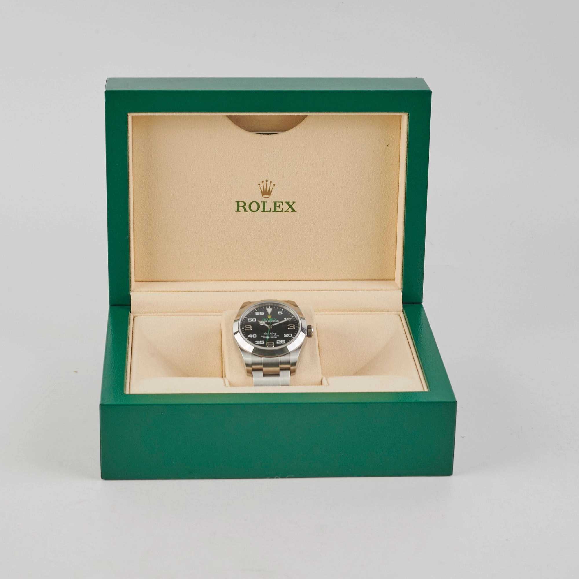 Rolex Air King 40mm Steel Black Dial Watch (116900) 2019