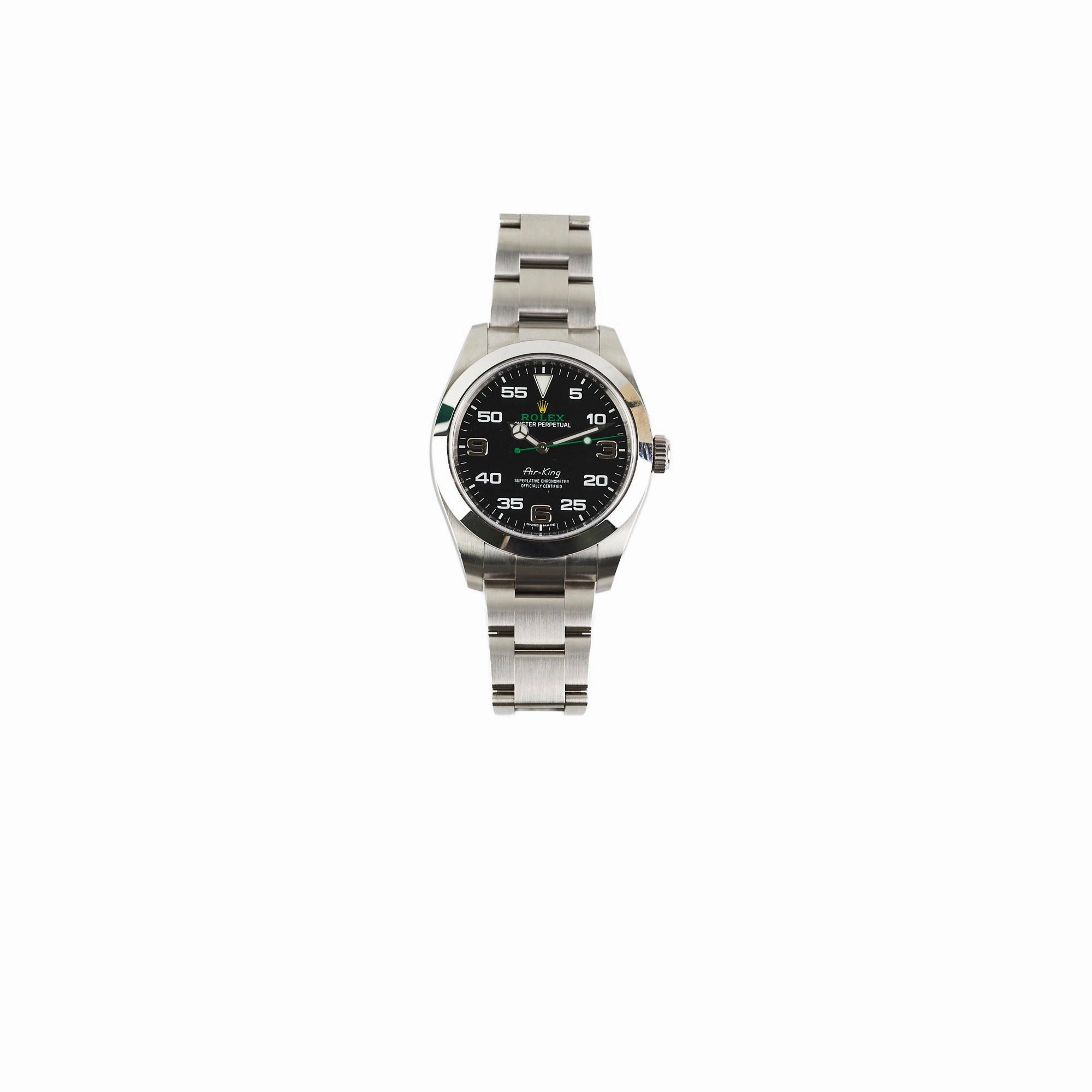 Rolex Air King 40mm Steel Black Dial Watch (116900) 2019