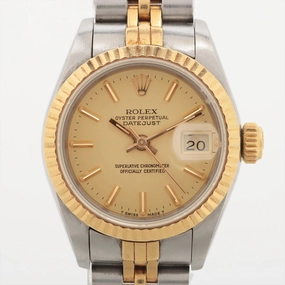 Rolex Datejust 26mm Two Tone with Champagne Face