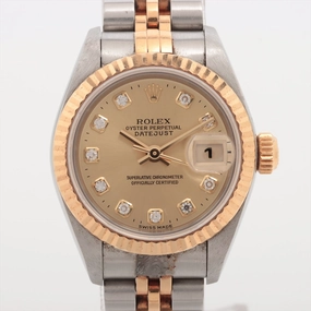 Rolex Datejust 26MM Two Toned Diamond Dial Watch