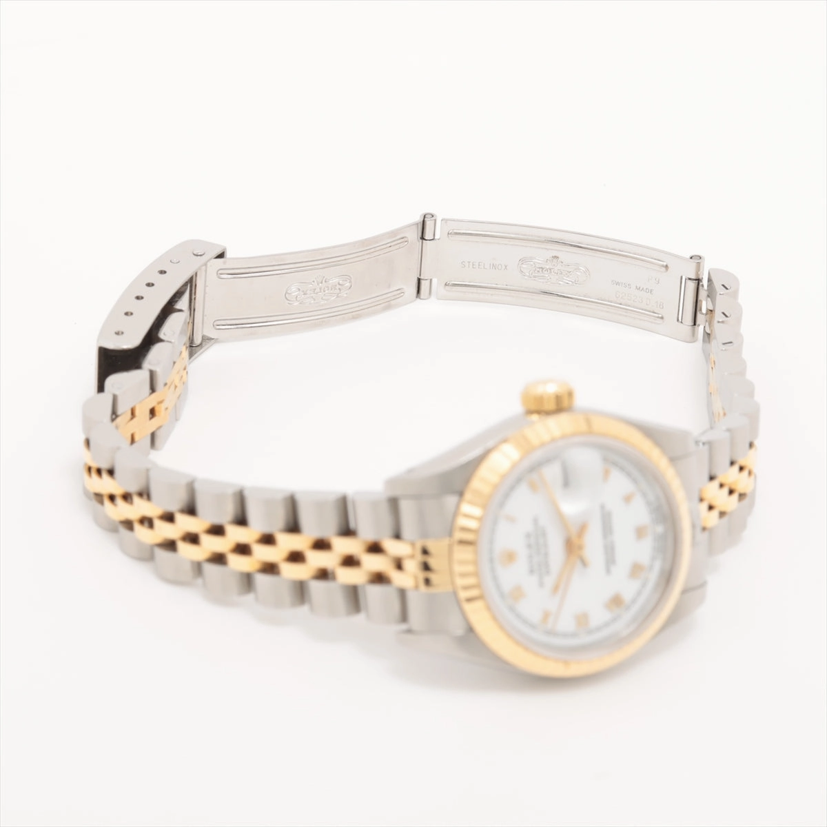 Rolex Datejust 26mm Two Toned White Face Watch