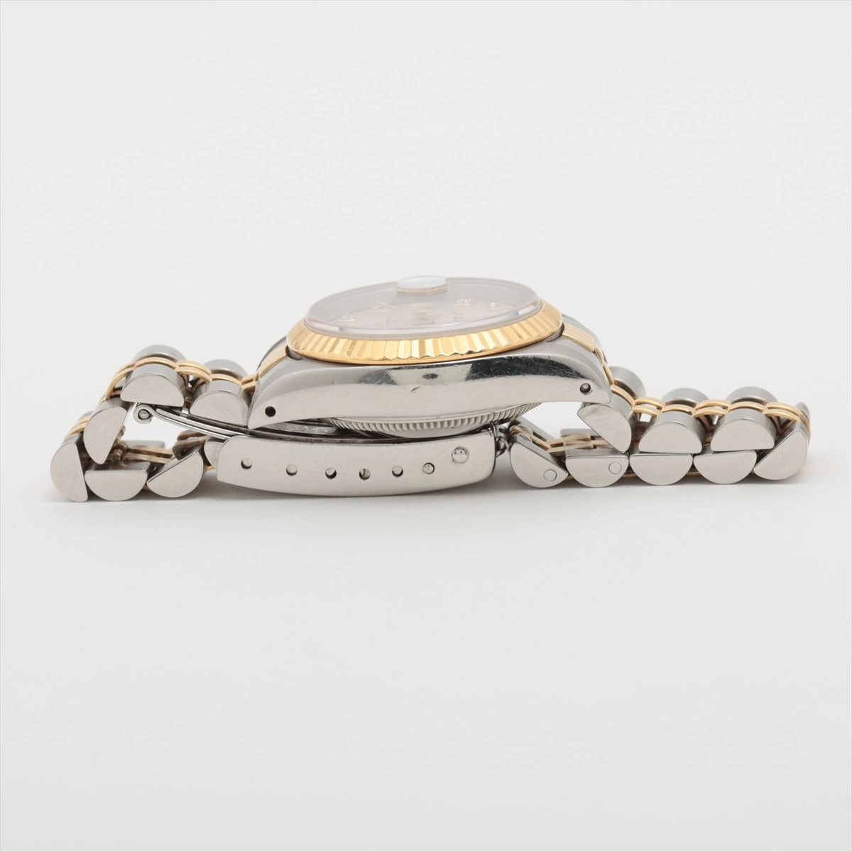 Rolex Datejust 26mm Two Toned with Diamonds Silver Face Watch