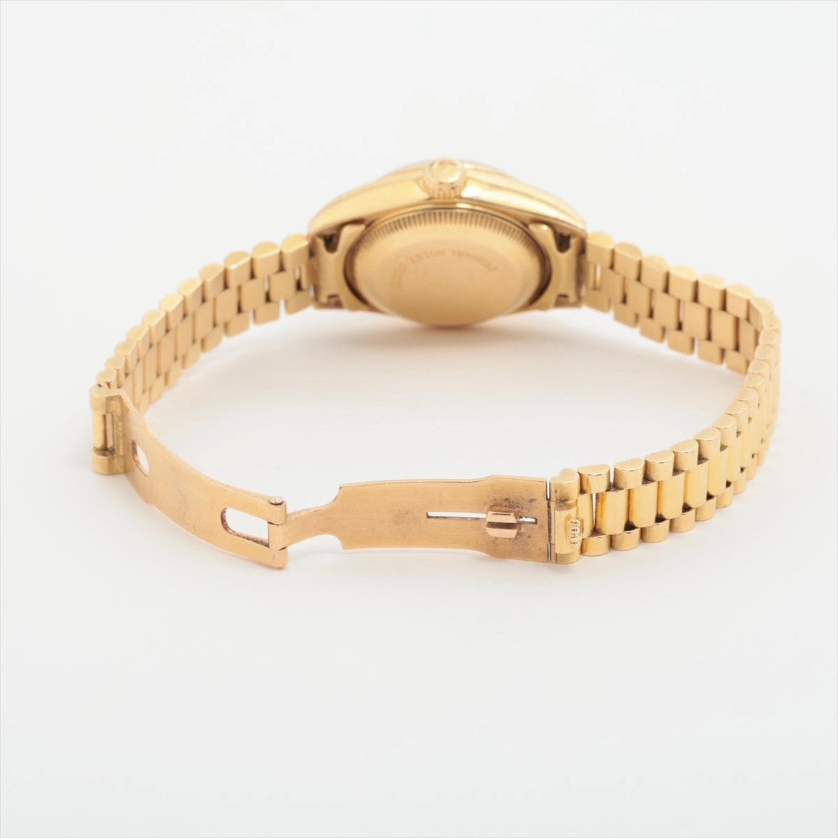Rolex Datejust 26mm Watch Yellow Gold Champagne Face