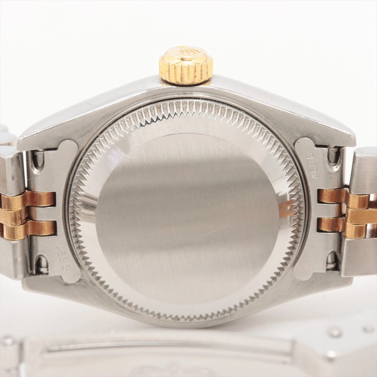 Rolex Datejust 26mm White Face Two Toned with Diamonds Watch