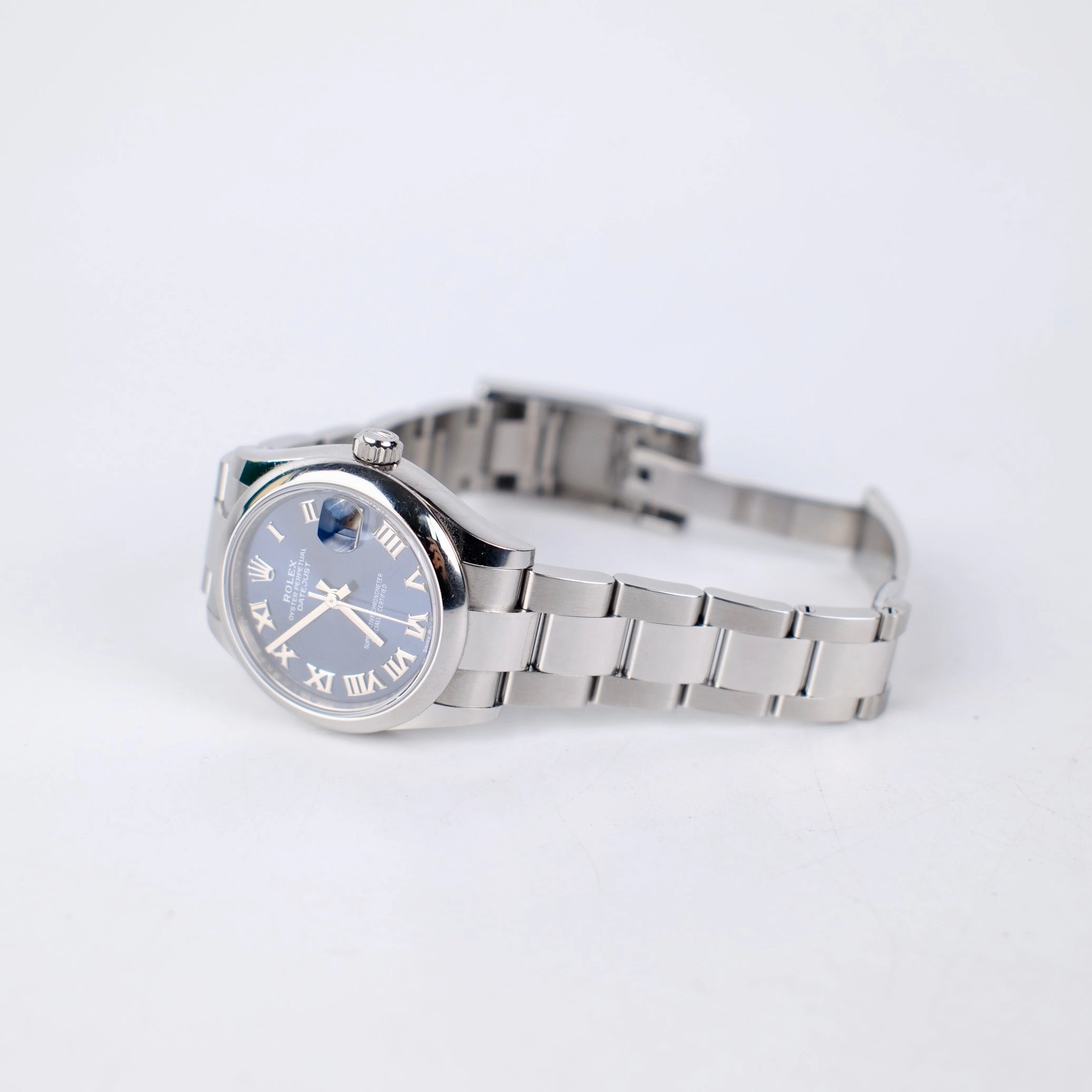 Rolex Datejust 31mm Stainless Steel Blue Face Watch 278240
