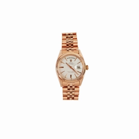 Rolex Day Date 36MM Ever Rose Fluted Watch