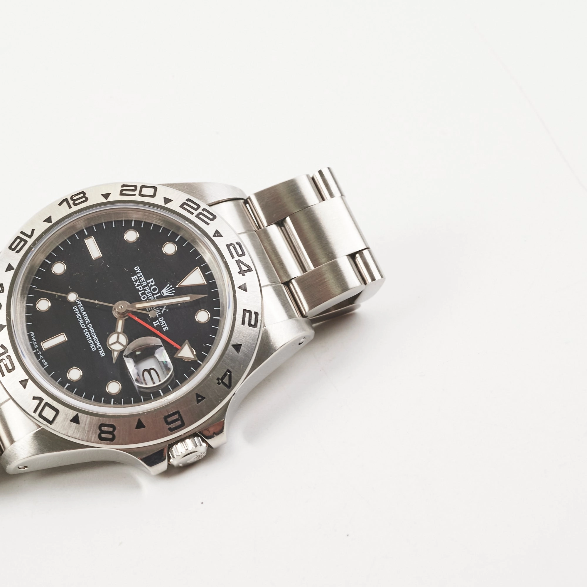 Rolex Oyster Perpetual Explorer II Black Dial 40mm