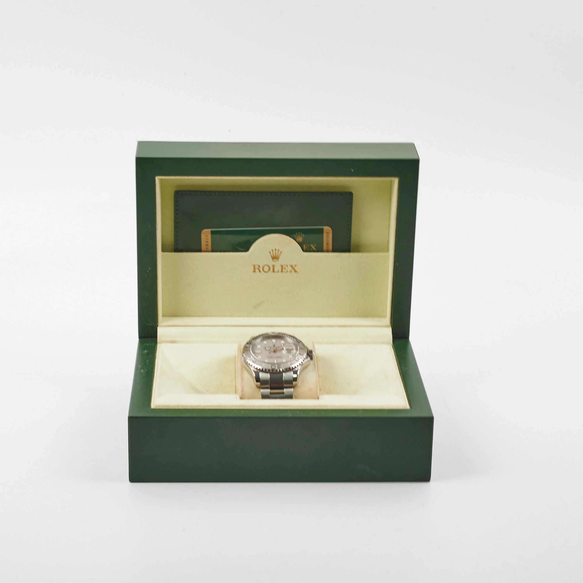 Rolex Yacht Master Platinum 40mm Watch (16622)