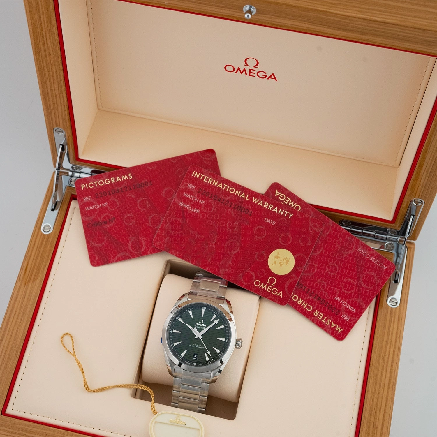 Seamaster Aqua Terra Green Dial 2024 - 220.10.41.21.10.001