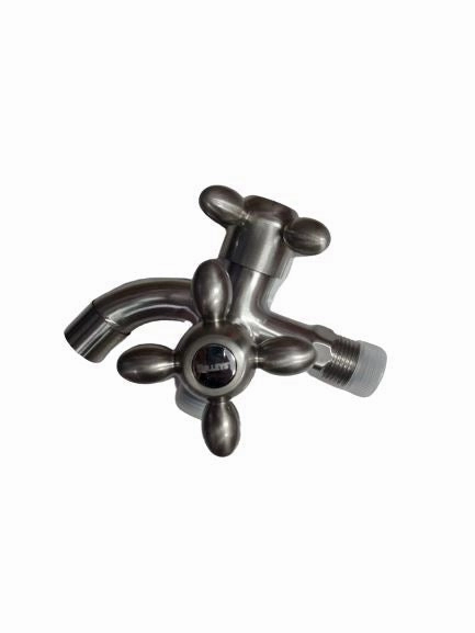 Selleys SS304 Basin 2Way Tap - Cross Handle | Model : SEY-S60402