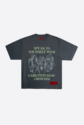 Speak to Yourself Like Somebody You Love S/S Tee (Indigo Dust)