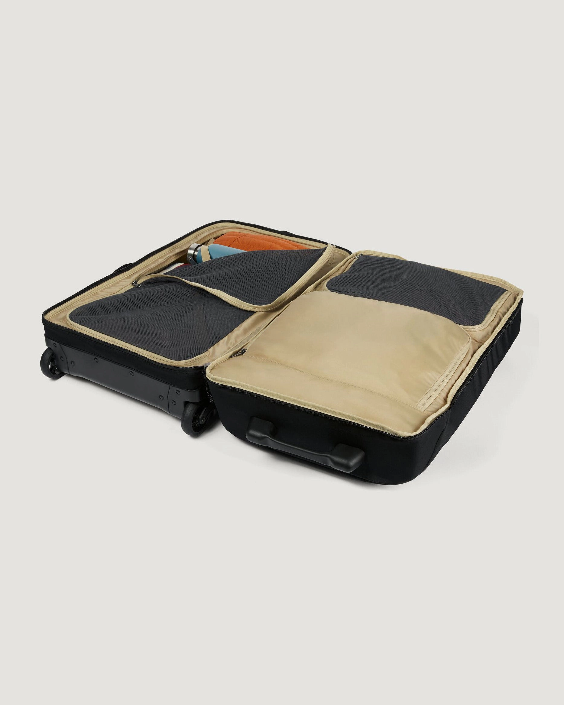 Split Level Trolley - 90L - Black/Black
