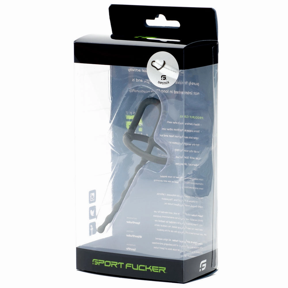 Sport Fucker Dipstick Beaded Silicone Urethral Sound