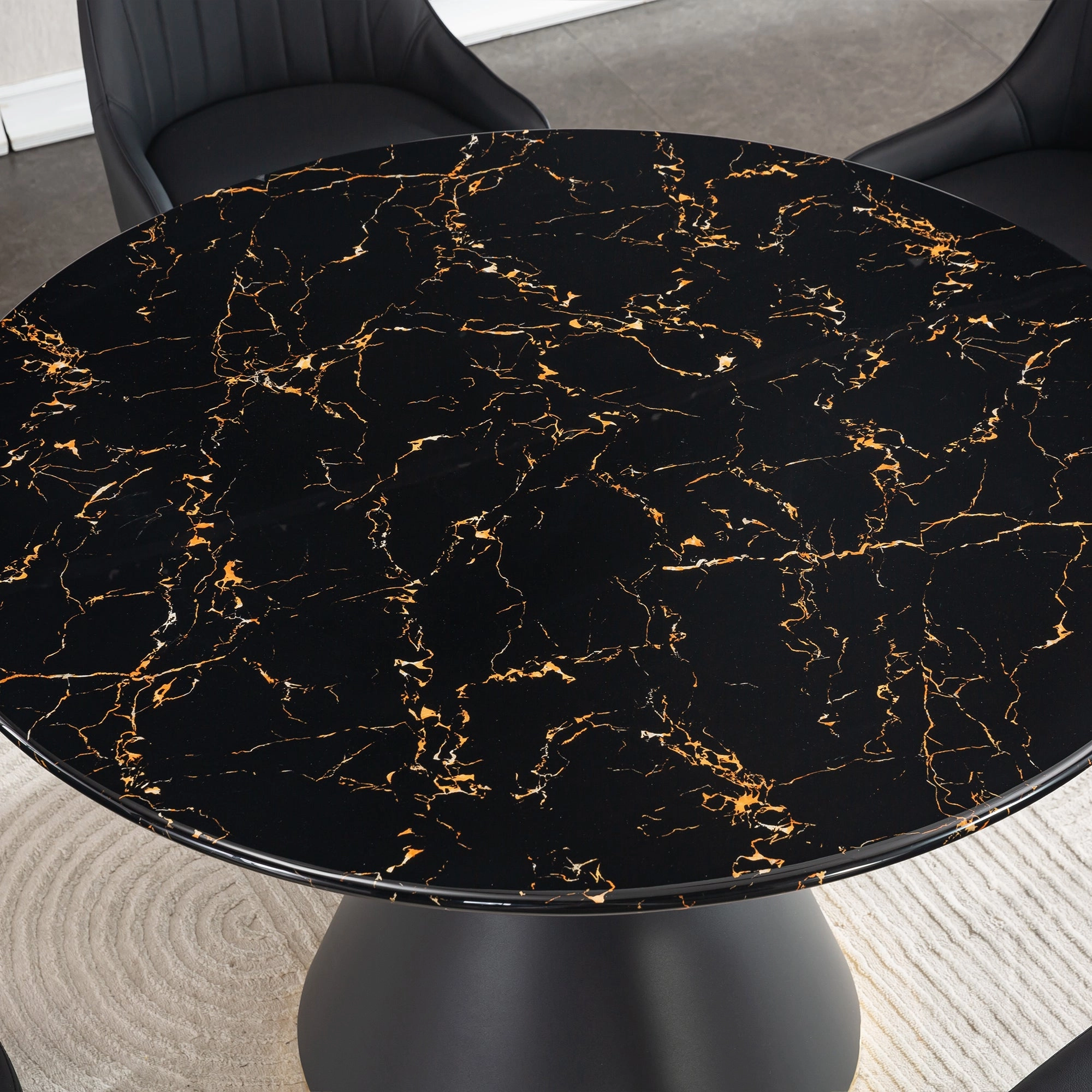 Streamdale Luxurious Marble Dining Table A Statement of Sophistication and Durability
