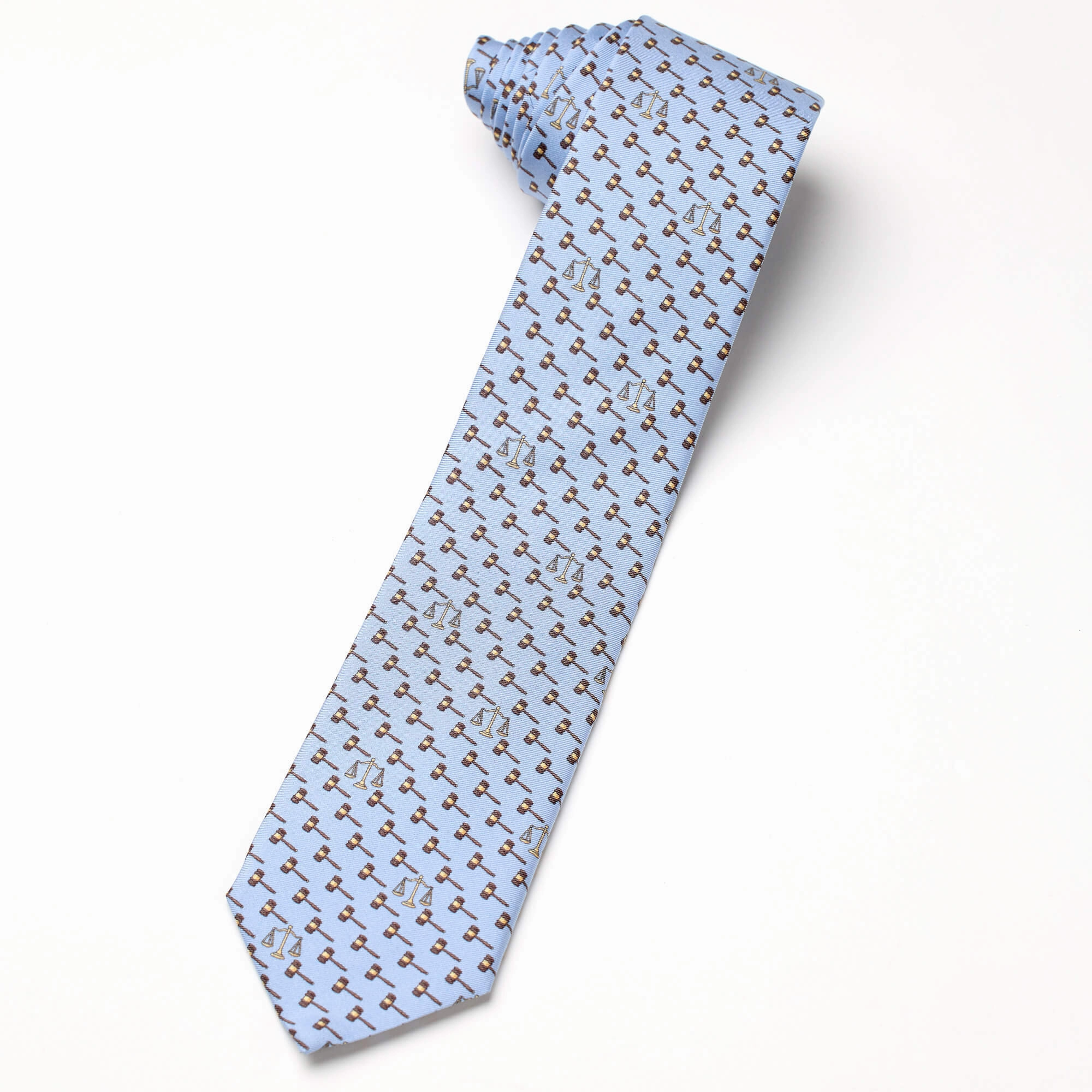 Tie - Scale and Gavel