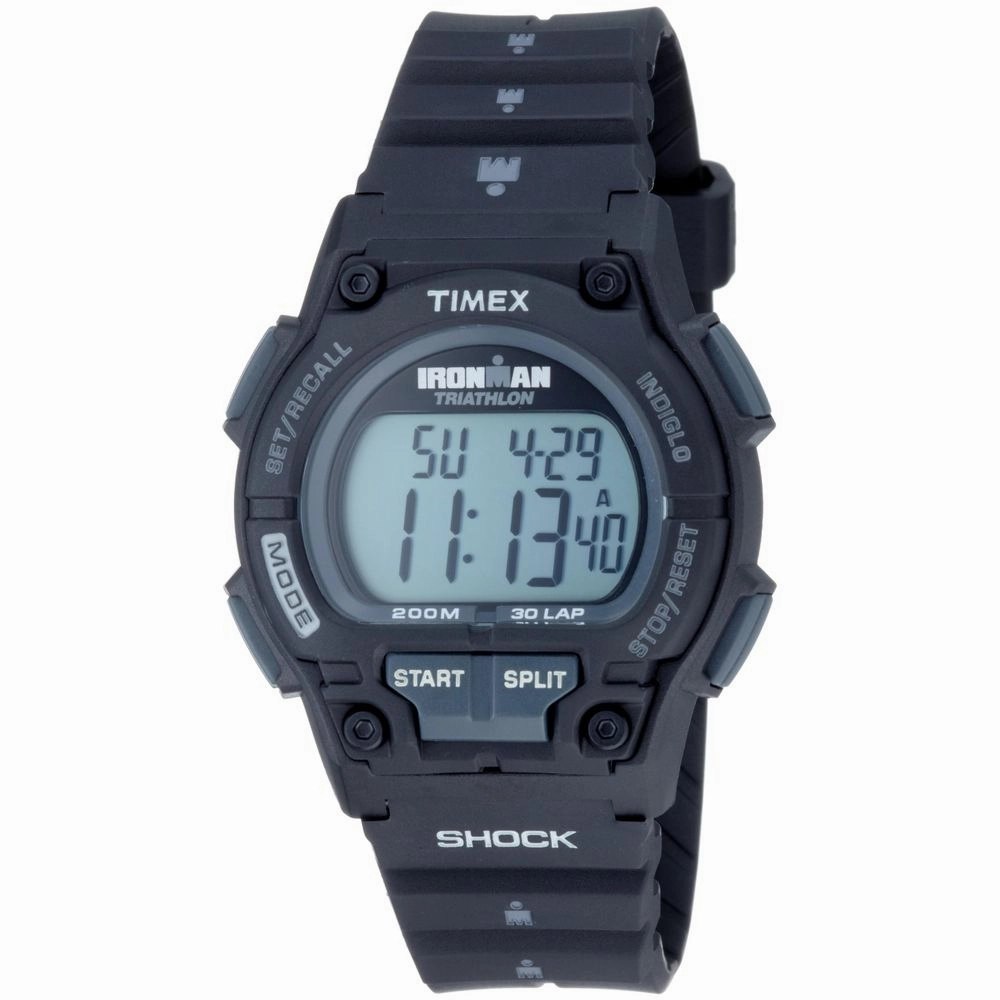 Timex Ironman Endure Mens Black Resin Strap 30-Lap Watch T5k1969j - NO COLOR ONE SIZE
