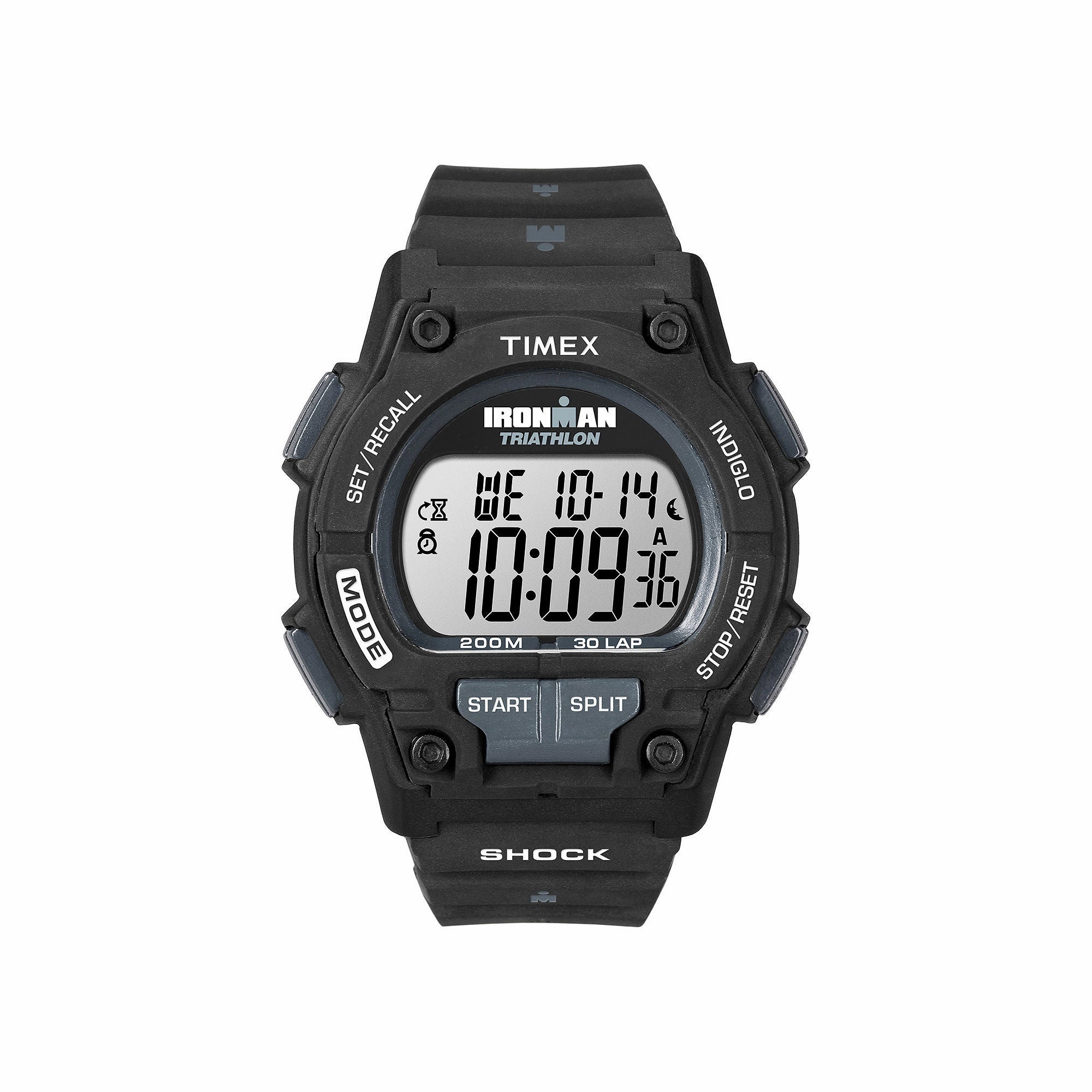 Timex Ironman Endure Mens Black Resin Strap 30-Lap Watch T5k1969j - NO COLOR ONE SIZE