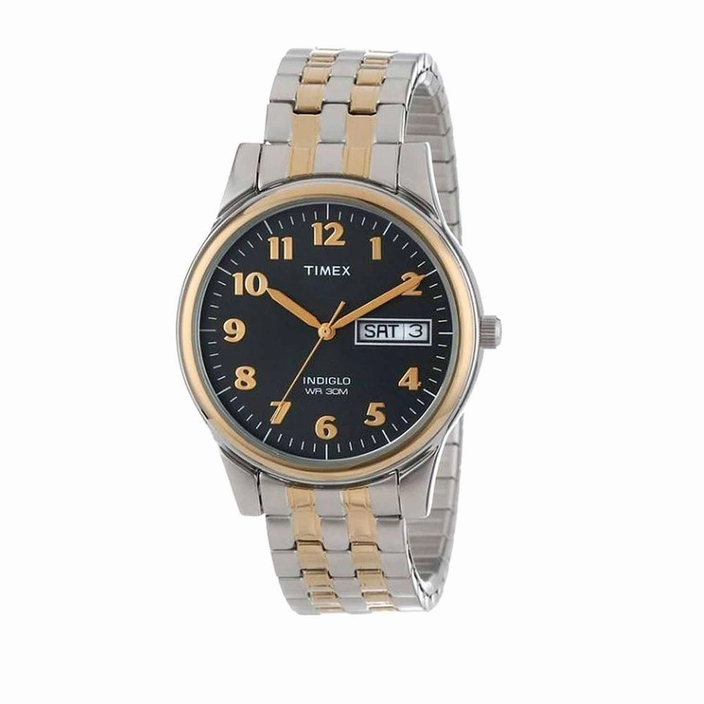 Timex T26481JT Expansion Band Watch - Two Tone/Black