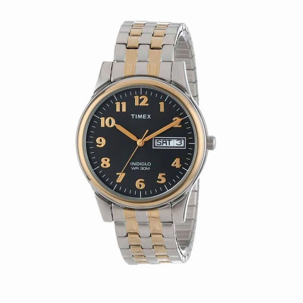 Timex T26481JT Expansion Band Watch - Two Tone/Black