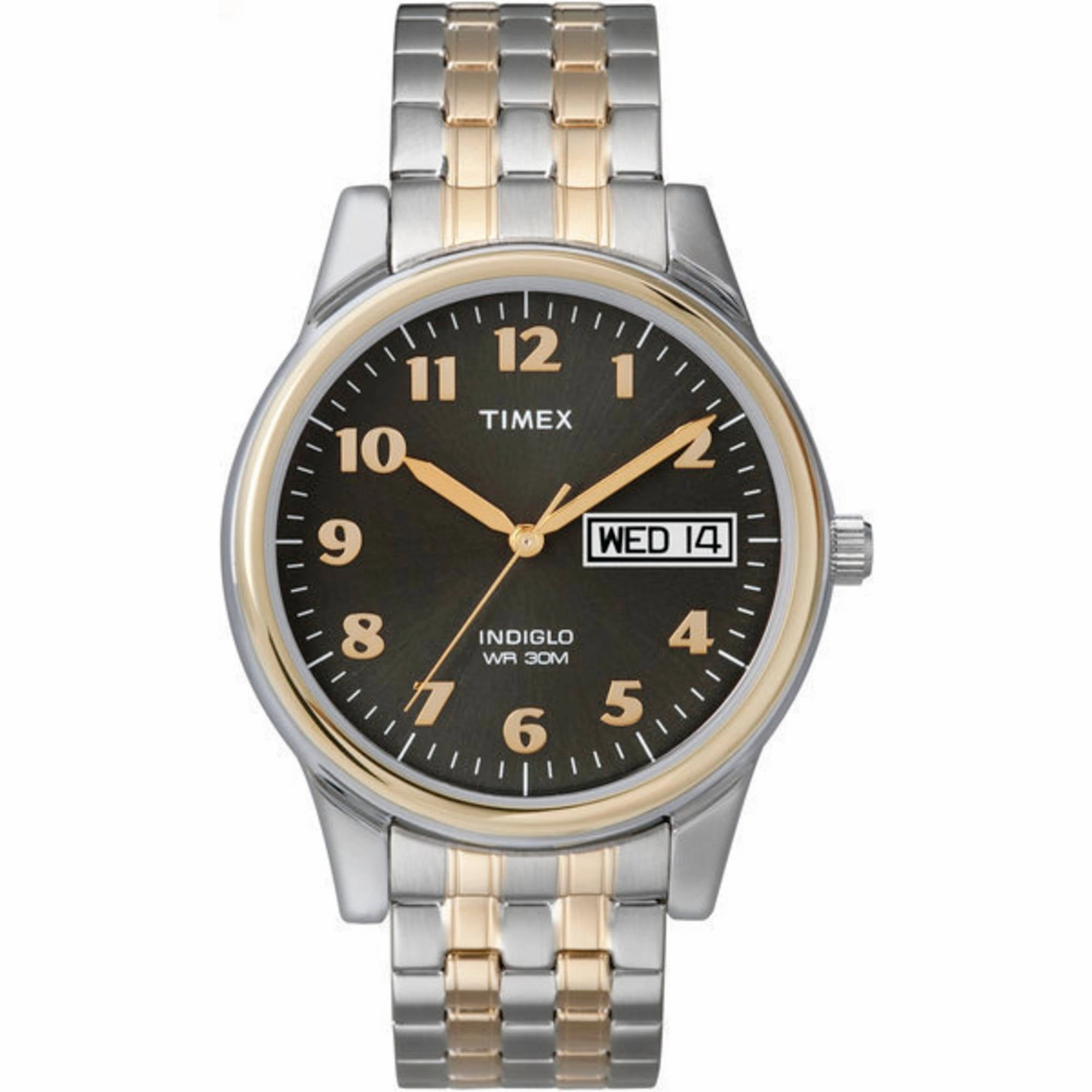 Timex T26481JT Expansion Band Watch - Two Tone/Black
