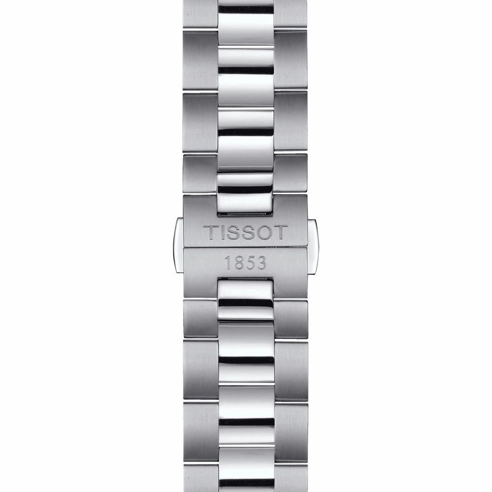 Tissot Gentleman Powermatic 80 Open Heart 40mm Rhodium Dial Automatic Gents Watch T1274071108100