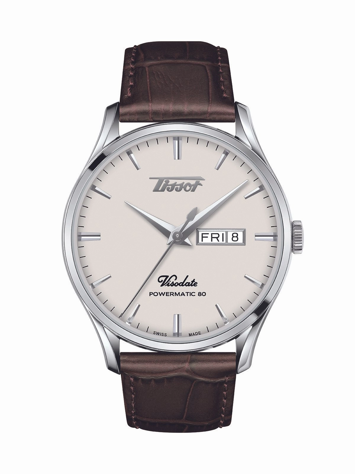 Tissot Heritage Visodate Powermatic 80 Watch 42mm T118.430.16.271.00
