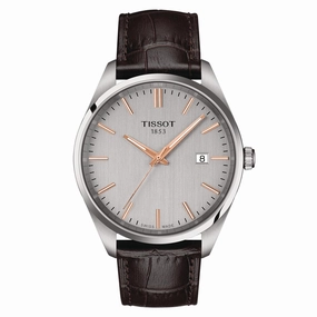 Tissot PR 100 Silver Dial 40mm Gents Quartz Watch T1504101603100