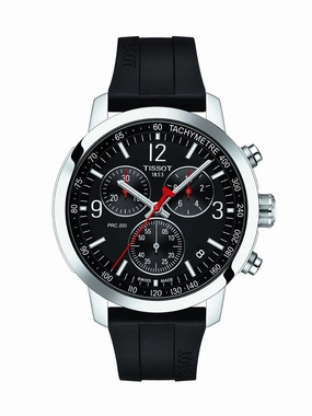 Tissot PRC200 Chronograph Watch 42mm T114.417.17.057.00