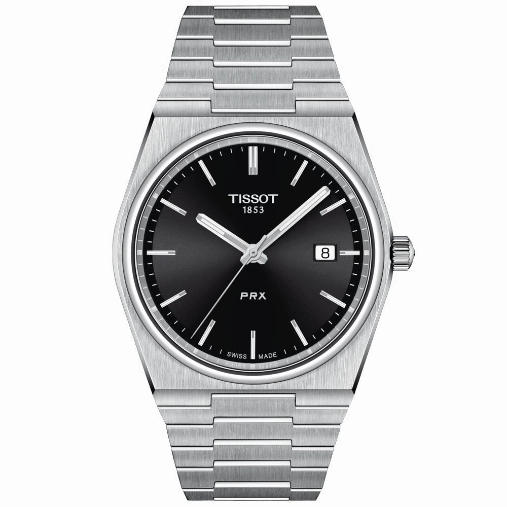 Tissot PRX 40mm Black Dial Quartz Gents Watch T1374101105100