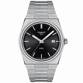 Tissot PRX 40mm Black Dial Quartz Gents Watch T1374101105100