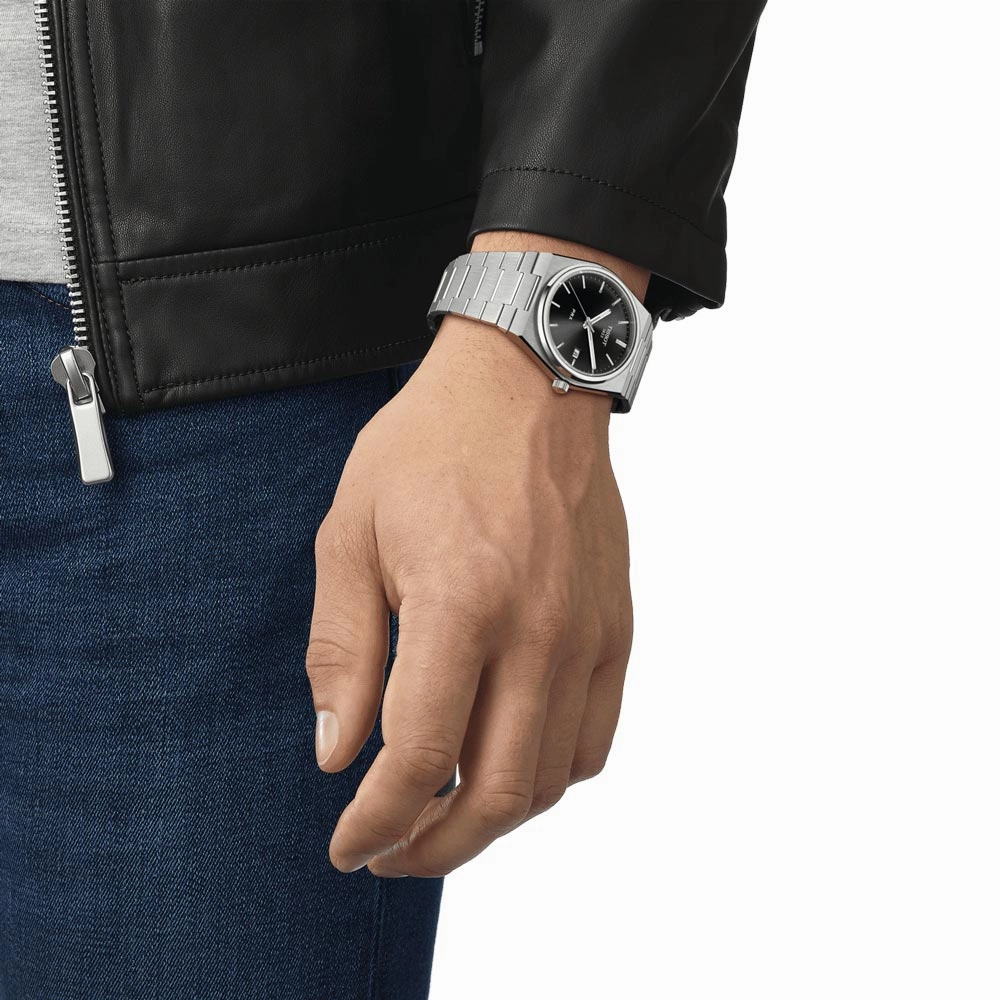 Tissot PRX 40mm Black Dial Quartz Gents Watch T1374101105100