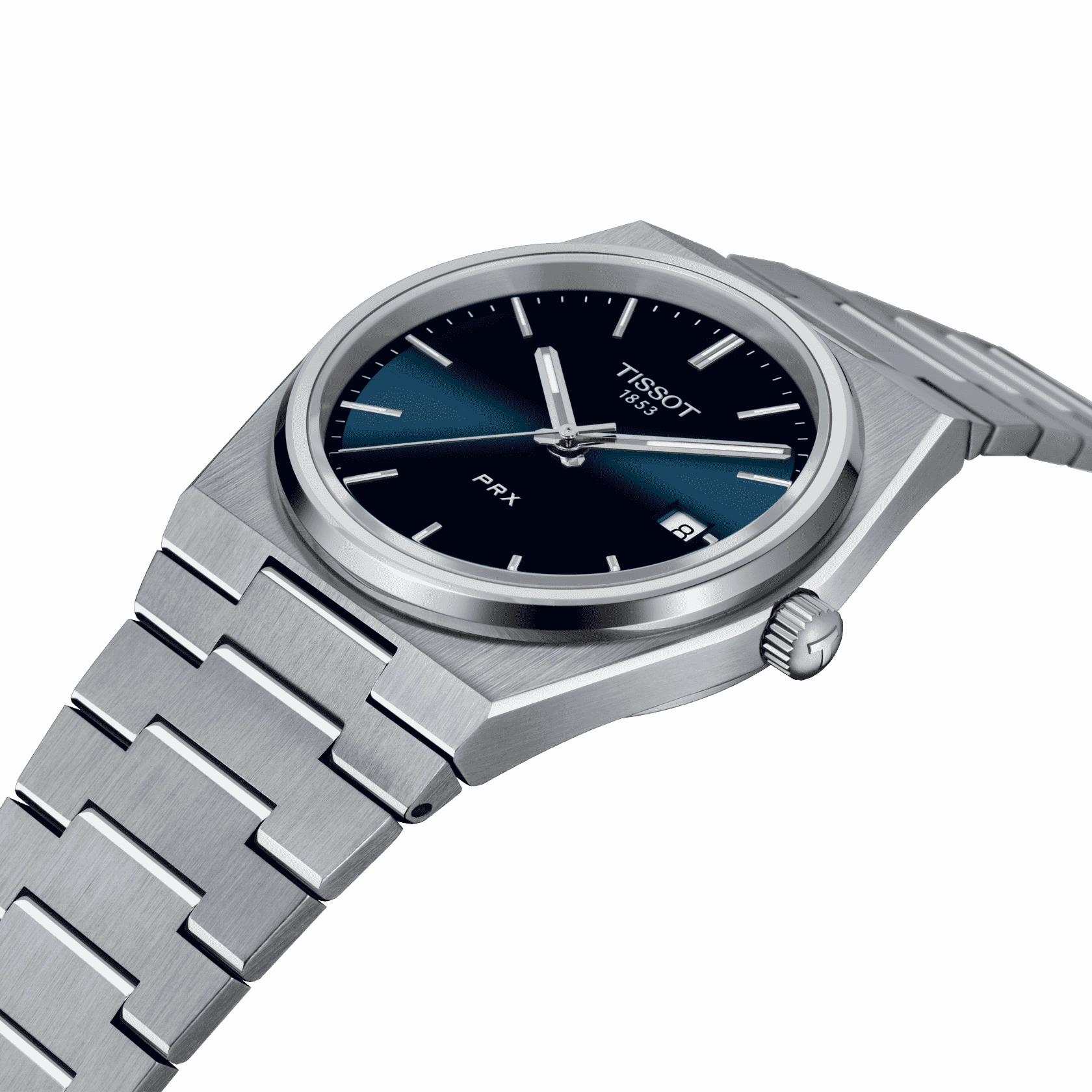 Tissot PRX 40mm Blue Dial Quartz Gents Watch T1374101104100
