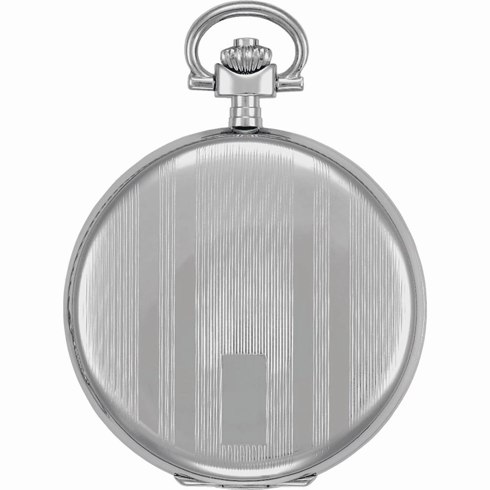 Tissot Savonnette 48.5mm White Dial Quartz Pocket Watch T83655313
