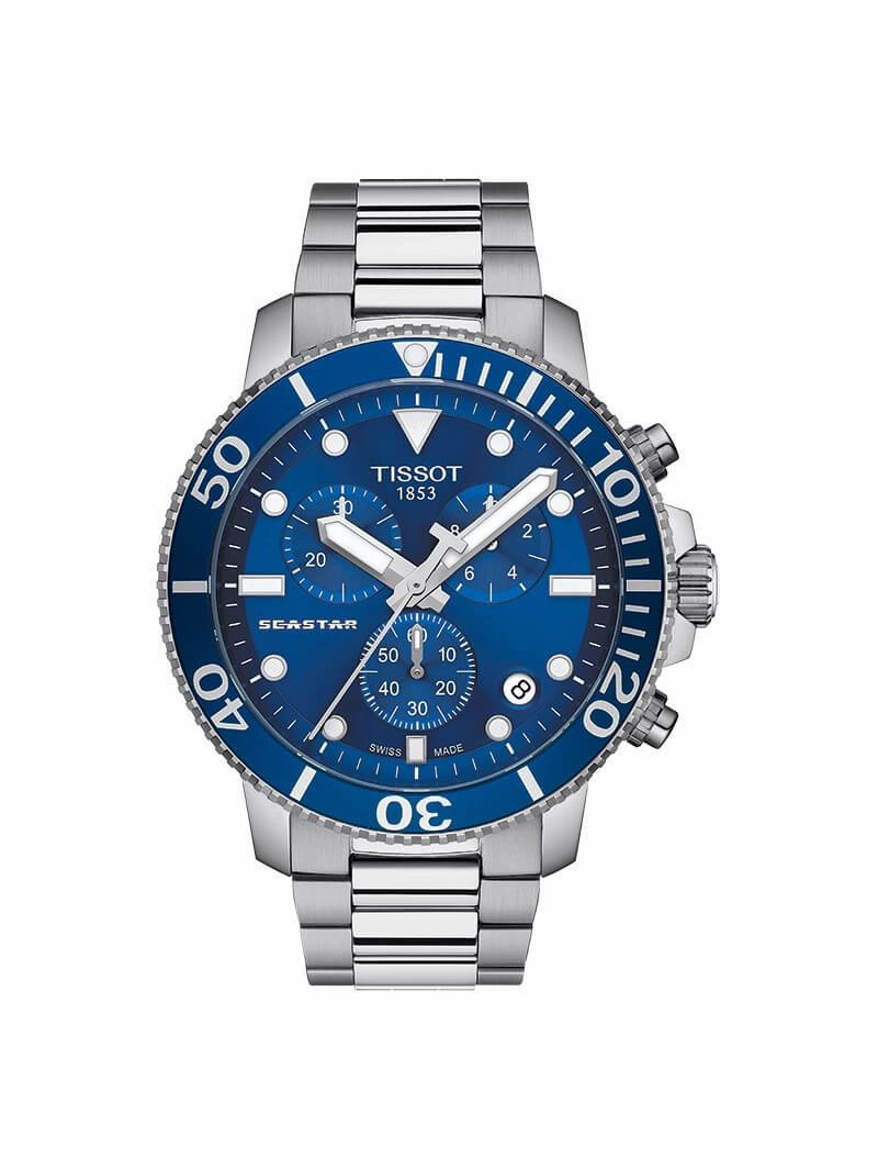Tissot Seastar 1000 Chronograph Watch 45.5mm T120.417.11.041.00